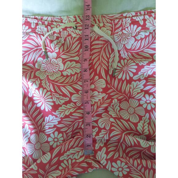 FAIR HARBOR Men's Coral Floral Board Shorts XXL Recycled Athletic Beach - Picture 8 of 9